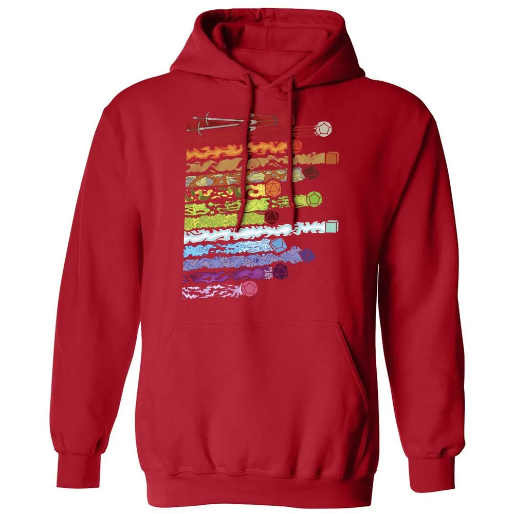 Damage Dices Classic Unisex Hoodie - Red - 5
