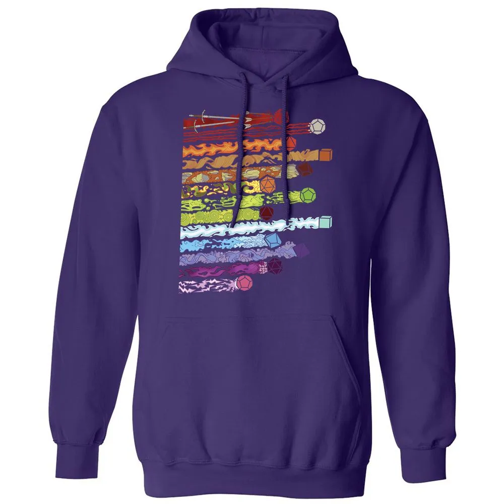 Damage Dices Classic Unisex Hoodie - Purple - 6