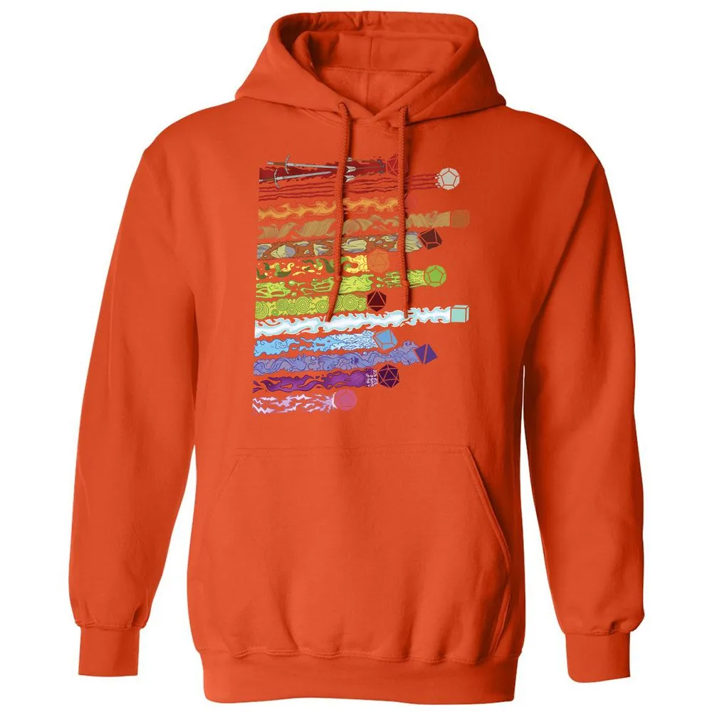Damage Dices Classic Unisex Hoodie - Orange - 10
