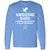Awesome Dads Slay Dragons Long Sleeve T-Shirt - Carolina Blue - 12