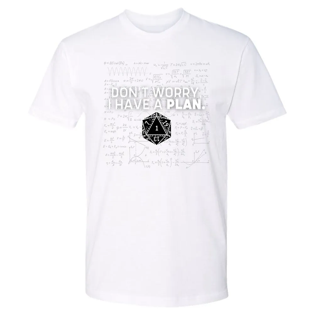 Don't Worry I Have A Plan Premium Unisex T-Shirt - White - 4