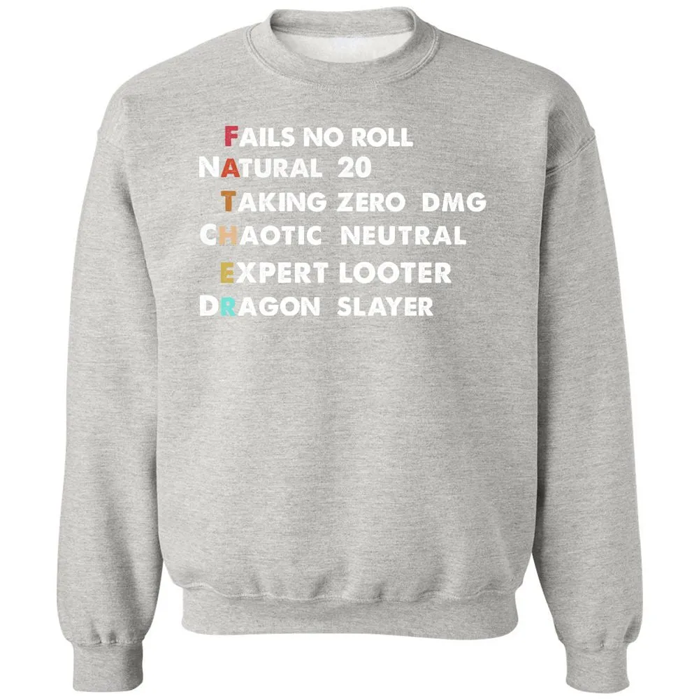 Father D&D Classic Unisex Sweatshirt - Ash - 8