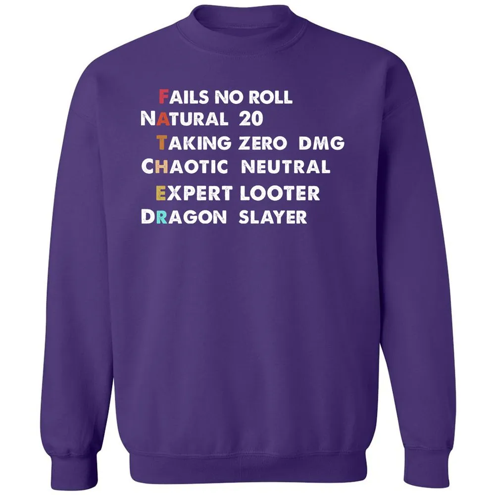 Father D&D Classic Unisex Sweatshirt - Purple - 6
