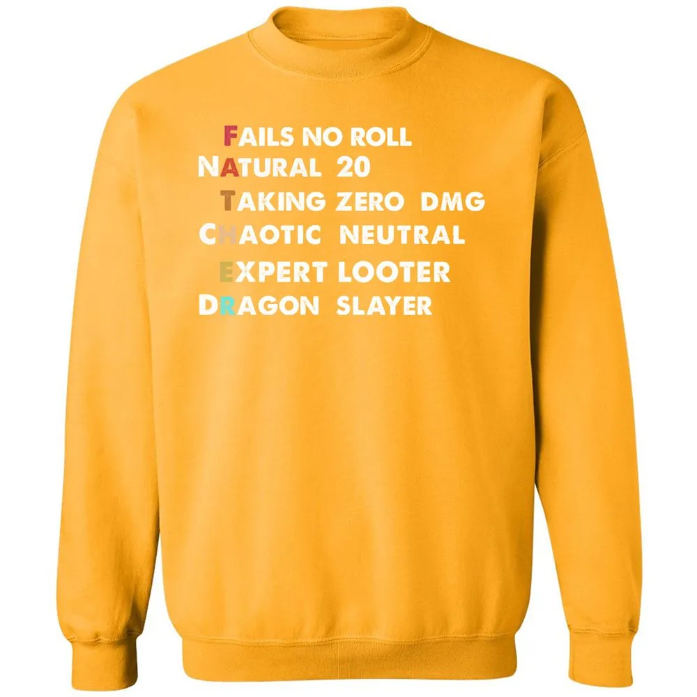 Father D&D Classic Unisex Sweatshirt - Gold - 11