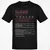 Software Engineer Stats (Bug Slayer) Classic Unisex T-Shirt - Black - 1