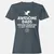 Awesome Dads Slay Dragons Women's T-Shirt - Charcoal - 3