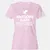 Awesome Dads Slay Dragons Women's T-Shirt - Light Pink - 9