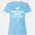 Awesome Dads Slay Dragons Women's T-Shirt - Light Blue - 8