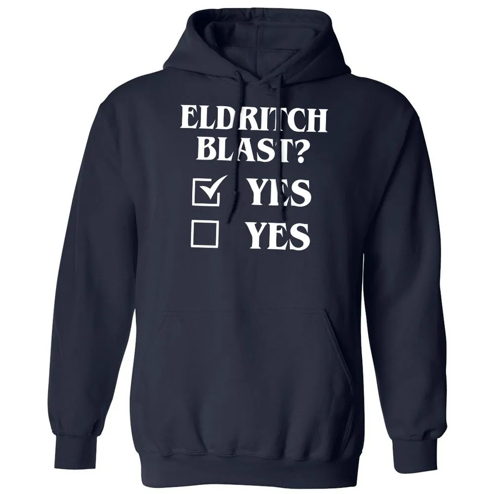 Eldritch Blast Yes Classic Unisex Hoodie - Navy - 2