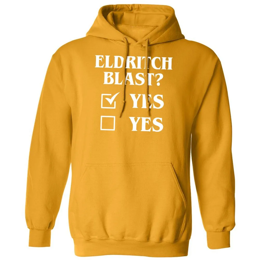 Eldritch Blast Yes Classic Unisex Hoodie - Gold - 12