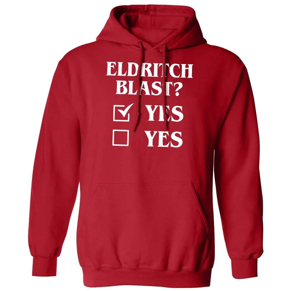 Eldritch Blast Yes Classic Unisex Hoodie - Red - 5