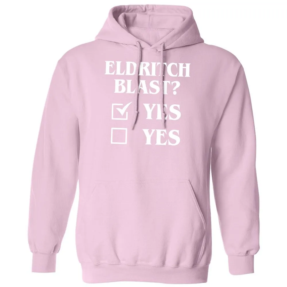 Eldritch Blast Yes Classic Unisex Hoodie - Light Pink - 3
