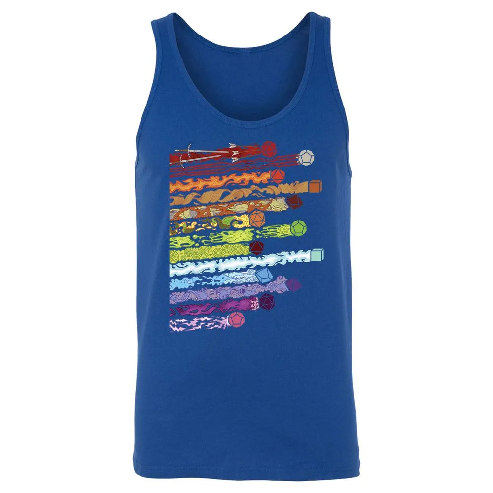 Damage Dices Unisex Jersey Tank - True Royal - 13