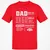Dad Stat Block 2 Classic Unisex T-Shirt - Red - 10