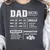 Dad Stat Block 2 Classic Unisex T-Shirt - 1