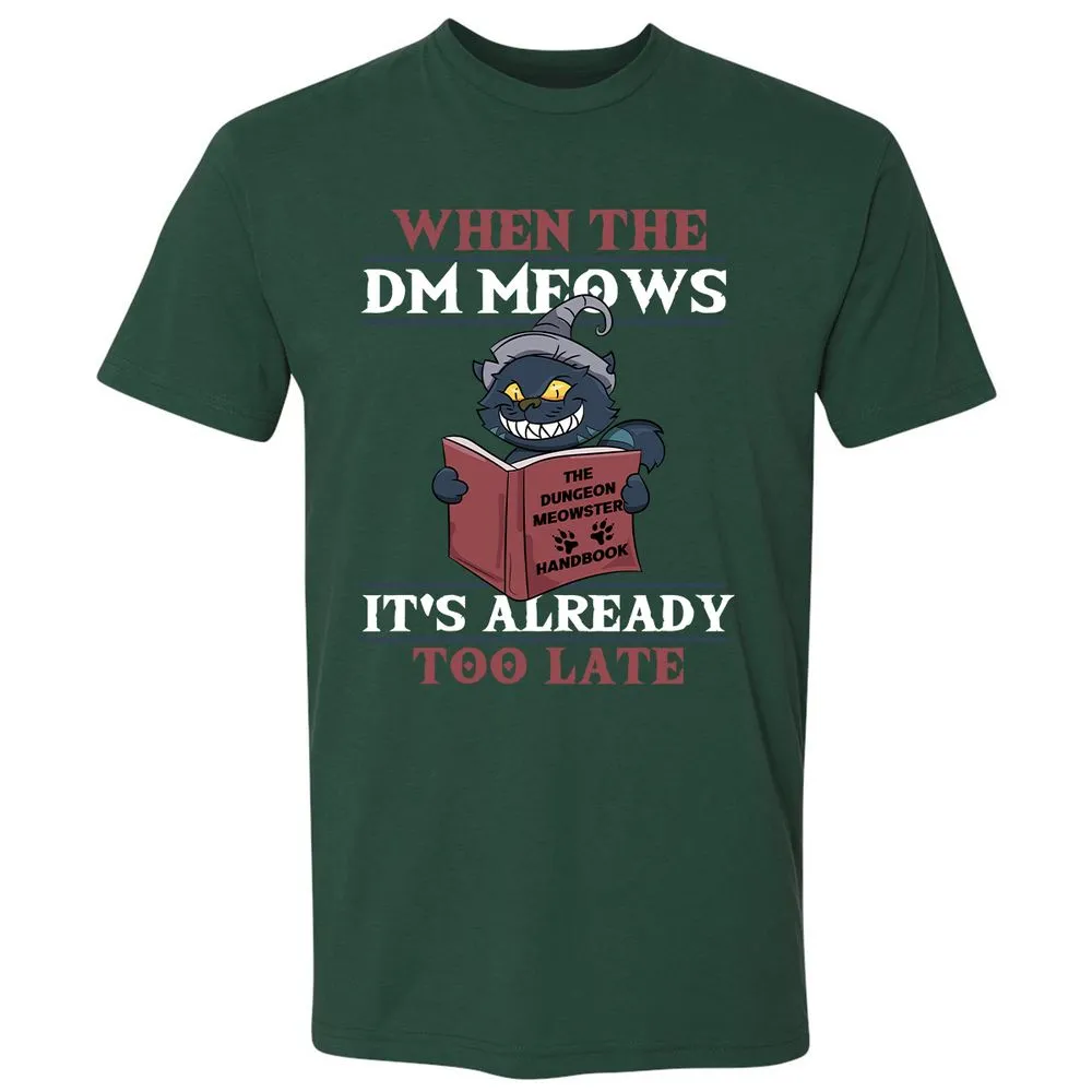 When The DM Meow Premium Unisex T-Shirt - Forest Green - 13
