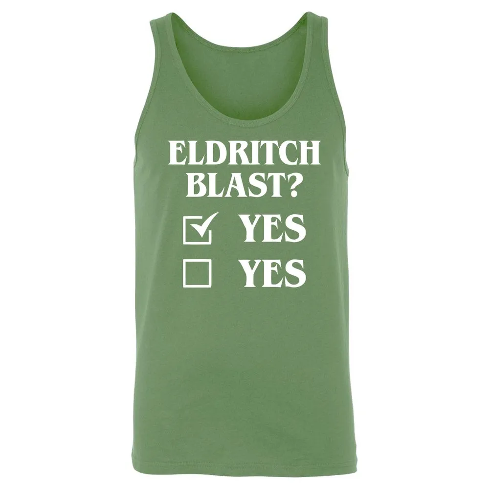 Eldritch Blast Yes Unisex Jersey Tank - Leaf - 10