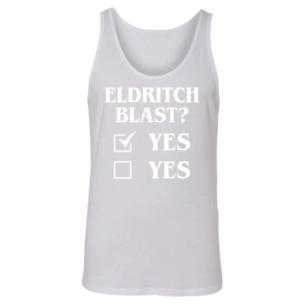Eldritch Blast Yes Unisex Jersey Tank - White - 14