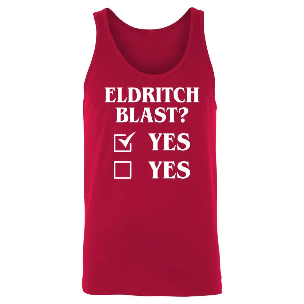 Eldritch Blast Yes Unisex Jersey Tank - Red - 11
