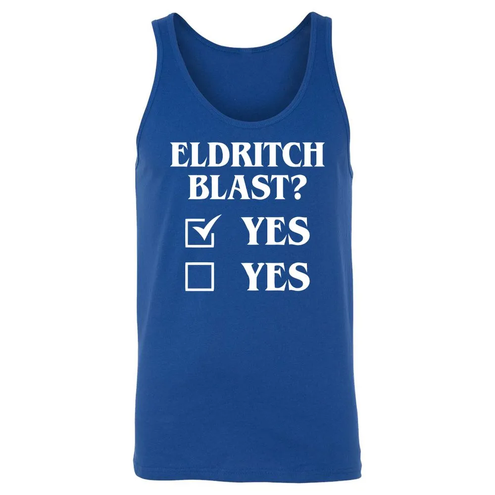 Eldritch Blast Yes Unisex Jersey Tank - True Royal - 13