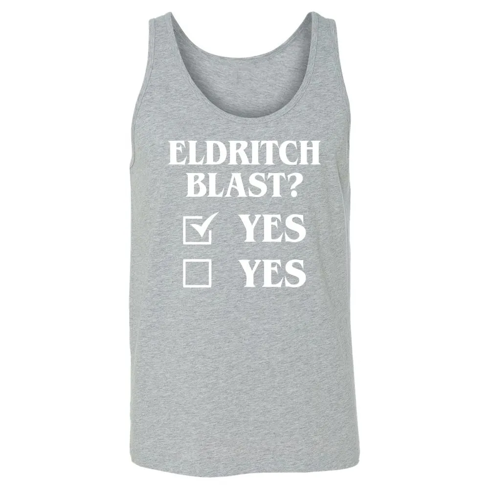 Eldritch Blast Yes Unisex Jersey Tank - Athletic Heather - 4