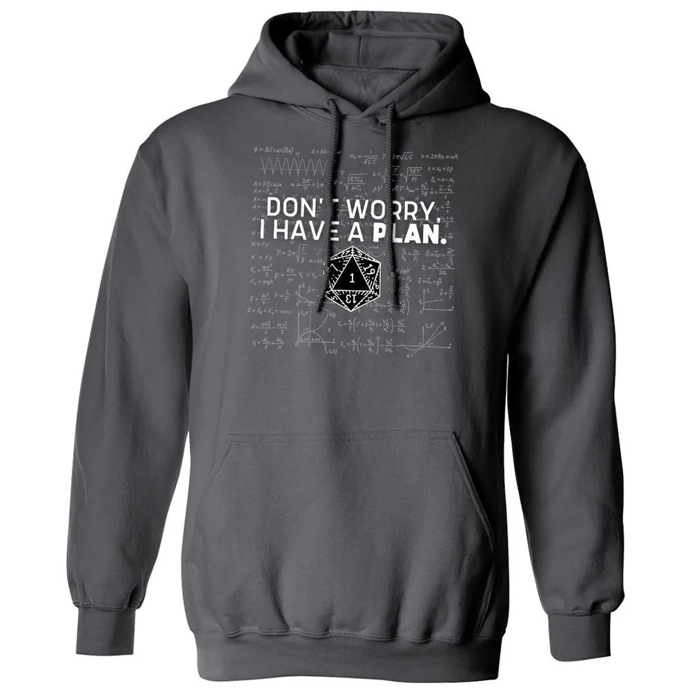Don't Worry I Have A Plan Classic Unisex Hoodie - Charcoal - 7