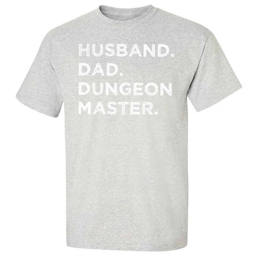 Husband Dad Dungeon Master Classic Unisex T-Shirt - Ash - 2