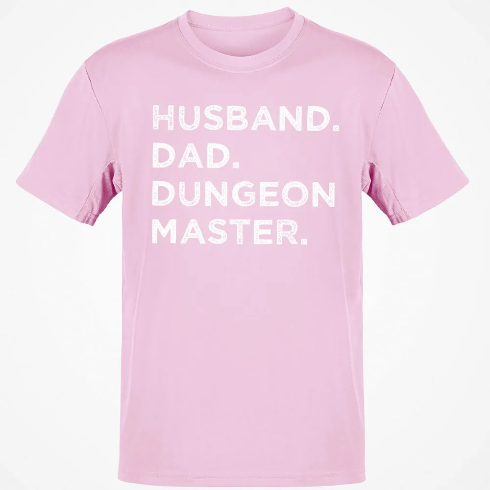Husband Dad Dungeon Master Classic Unisex T-Shirt - Light Pink - 5