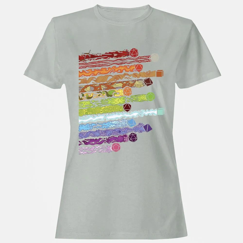 Damage Dices Women's T-Shirt - Ash - 2