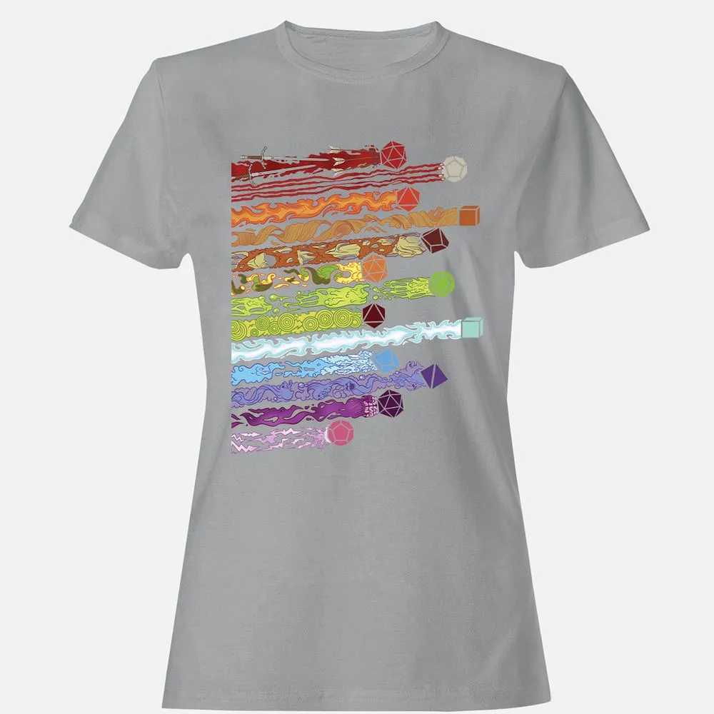 Damage Dices Women's T-Shirt - Sport Grey - 15