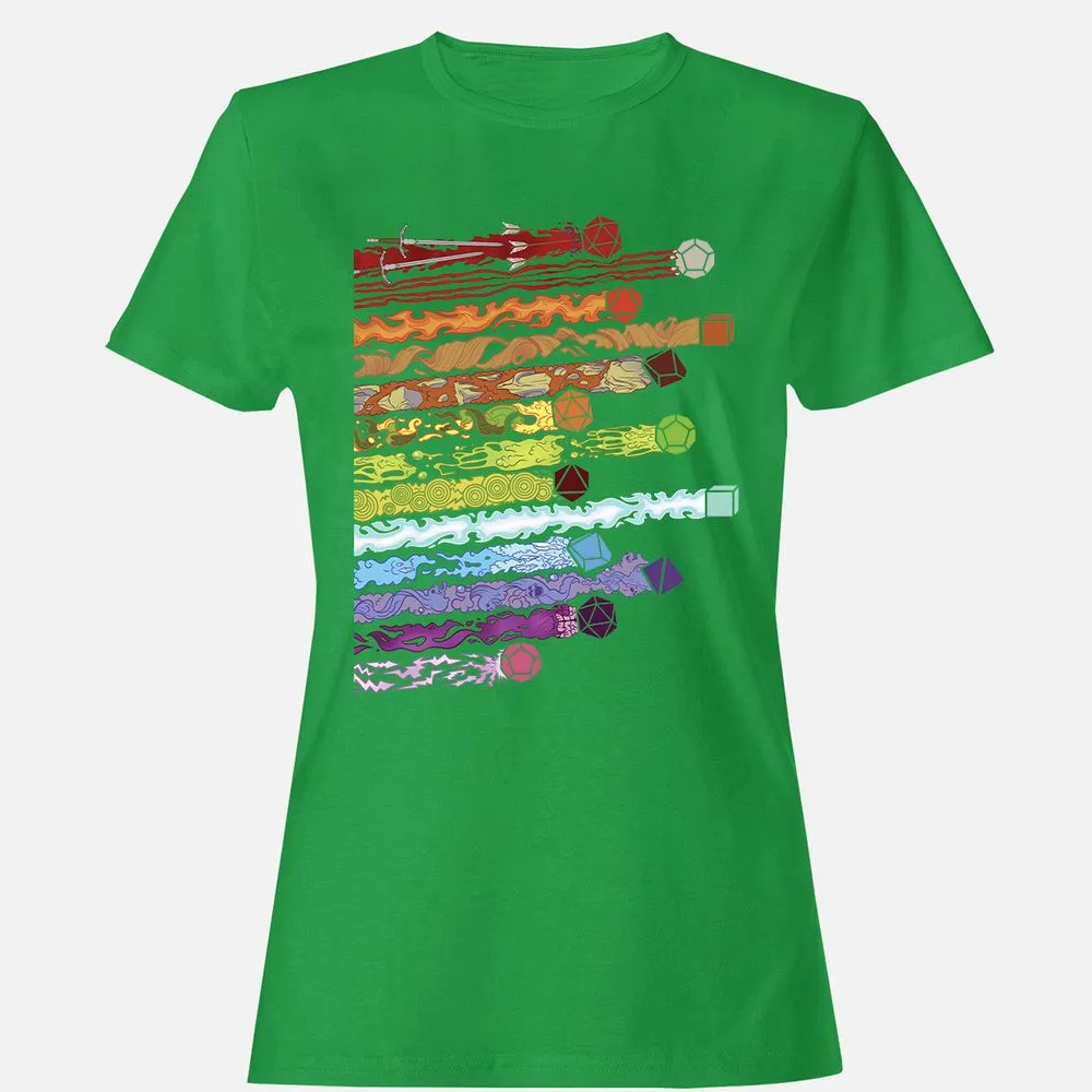 Damage Dices Women's T-Shirt - Irish Green - 7