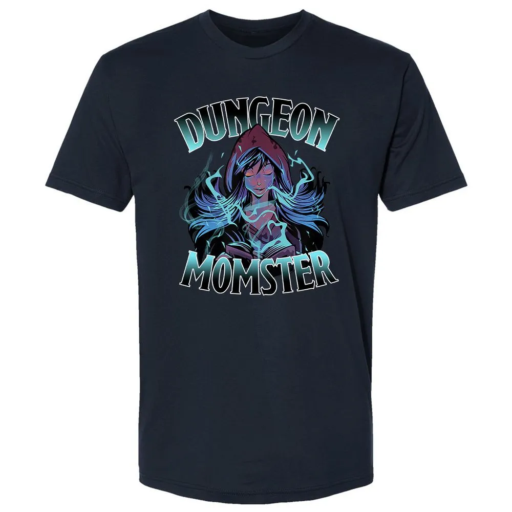 Dungeon Momster Premium Unisex T-Shirt - Midnight Navy - 2