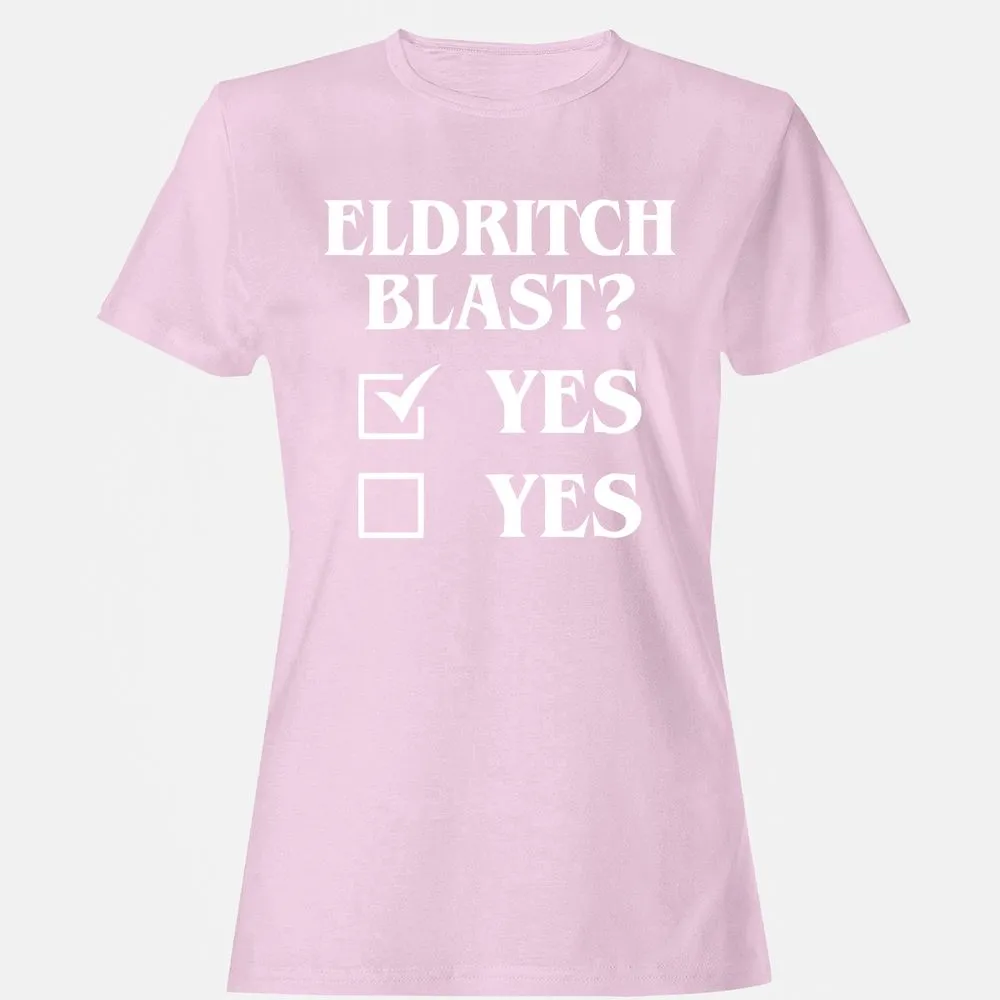 Eldritch Blast Yes Women's T-Shirt - Light Pink - 9