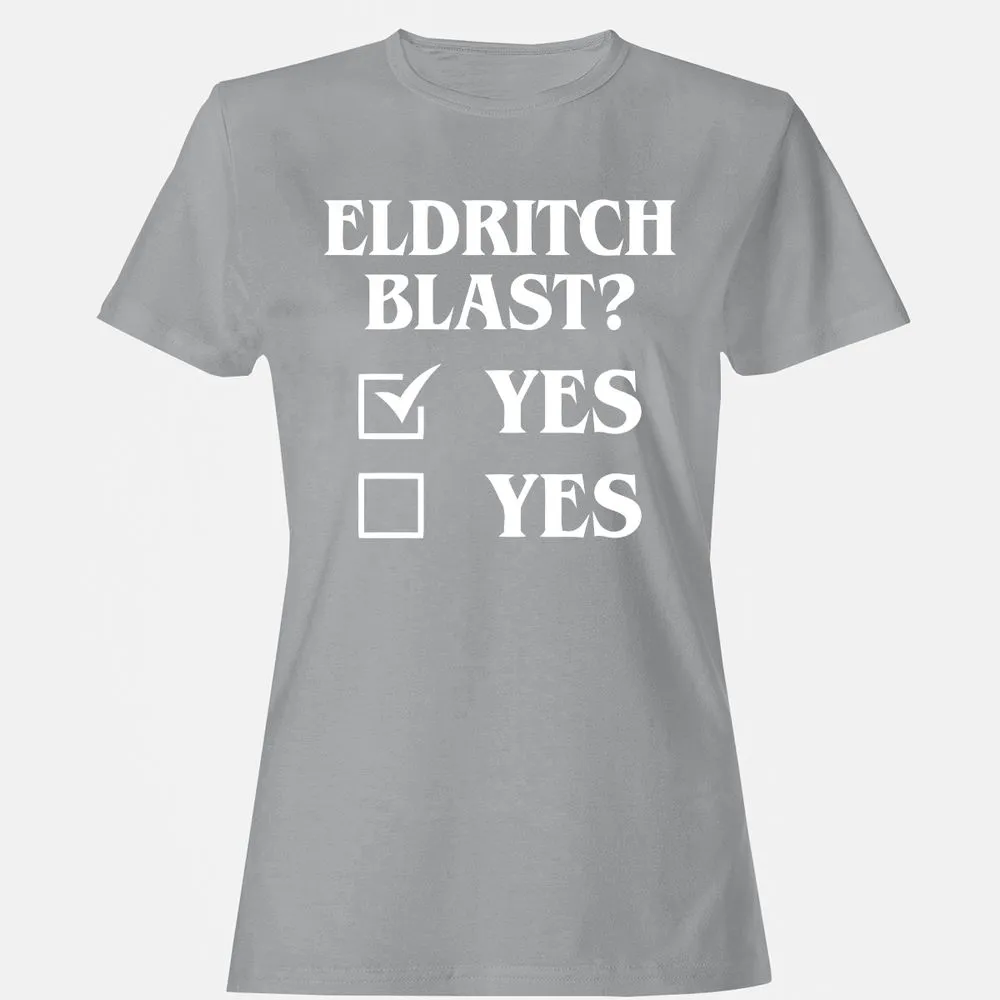 Eldritch Blast Yes Women's T-Shirt - Sport Grey - 15