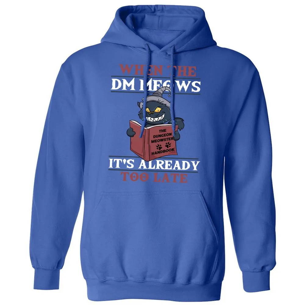When The DM Meow Classic Unisex Hoodie - Royal - 9