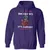 When The DM Meow Classic Unisex Hoodie - Purple - 6