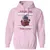 When The DM Meow Classic Unisex Hoodie - Light Pink - 3