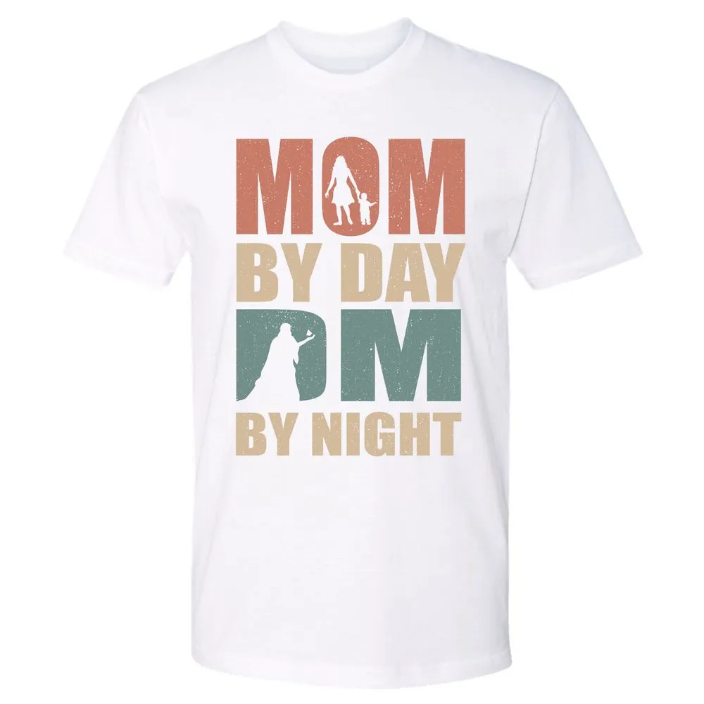 Mom By Day DM By Night Premium Unisex T-Shirt - White - 4
