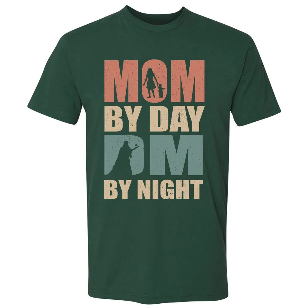 Mom By Day DM By Night Premium Unisex T-Shirt - Forest Green - 13