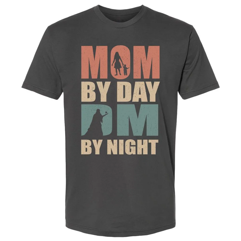 Mom By Day DM By Night Premium Unisex T-Shirt - Heavy Metal - 8