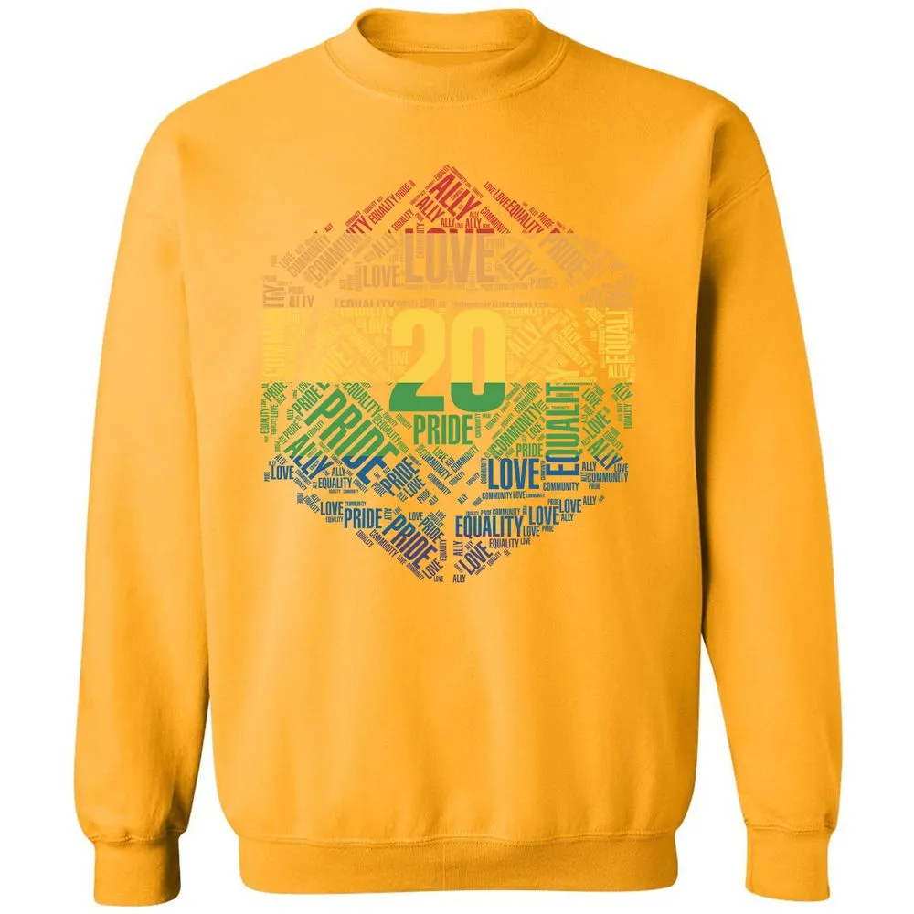 D20 Pride Classic Unisex Sweatshirt - Gold - 11