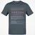 Dungeon Master Stats Classic Unisex T-Shirt - Charcoal - 3