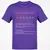 Dungeon Master Stats Classic Unisex T-Shirt - Purple - 9