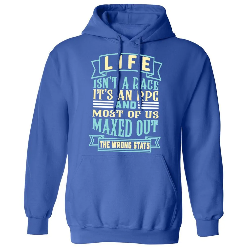 Life Is A RPG Classic Unisex Hoodie - Royal - 9
