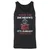 When The DM Meow Unisex Jersey Tank - Black - 1