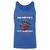 When The DM Meow Unisex Jersey Tank - True Royal Triblend - 12