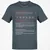 Lecturer Stats Classic Unisex T-Shirt - Charcoal - 3