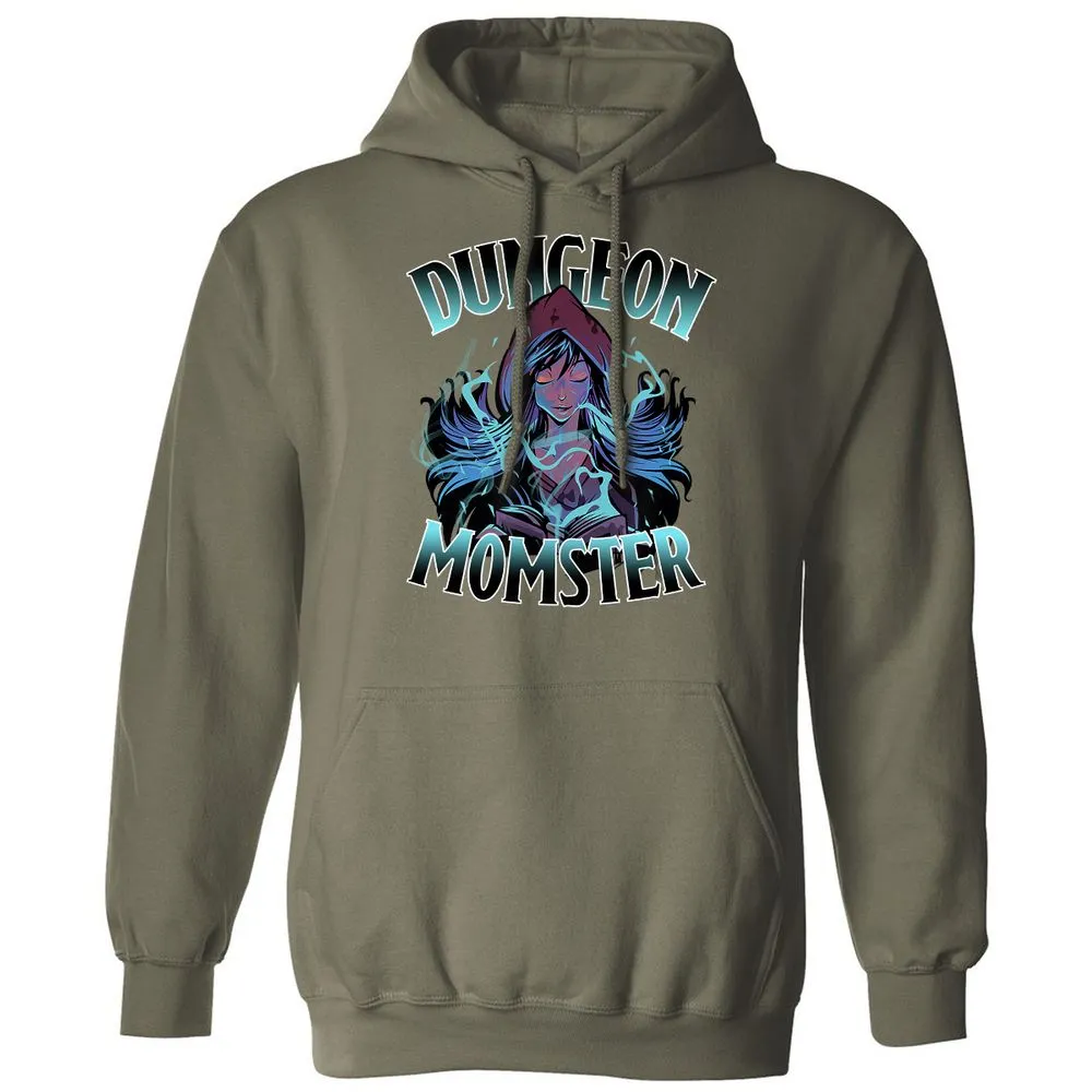 Dungeon Momster Classic Unisex Hoodie - Military Green - 4