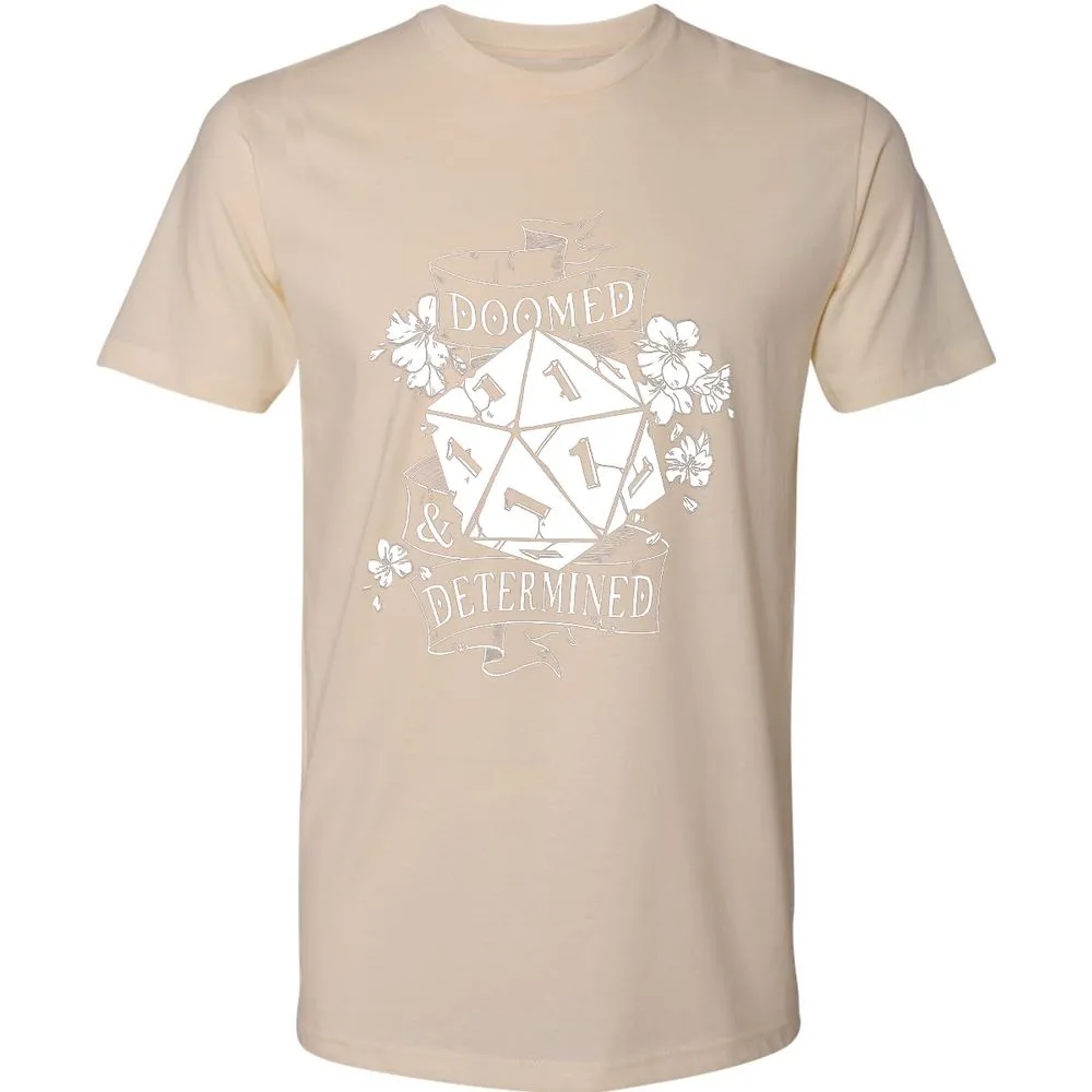 Doomed Determined Premium Unisex T-Shirt - Cream - 14