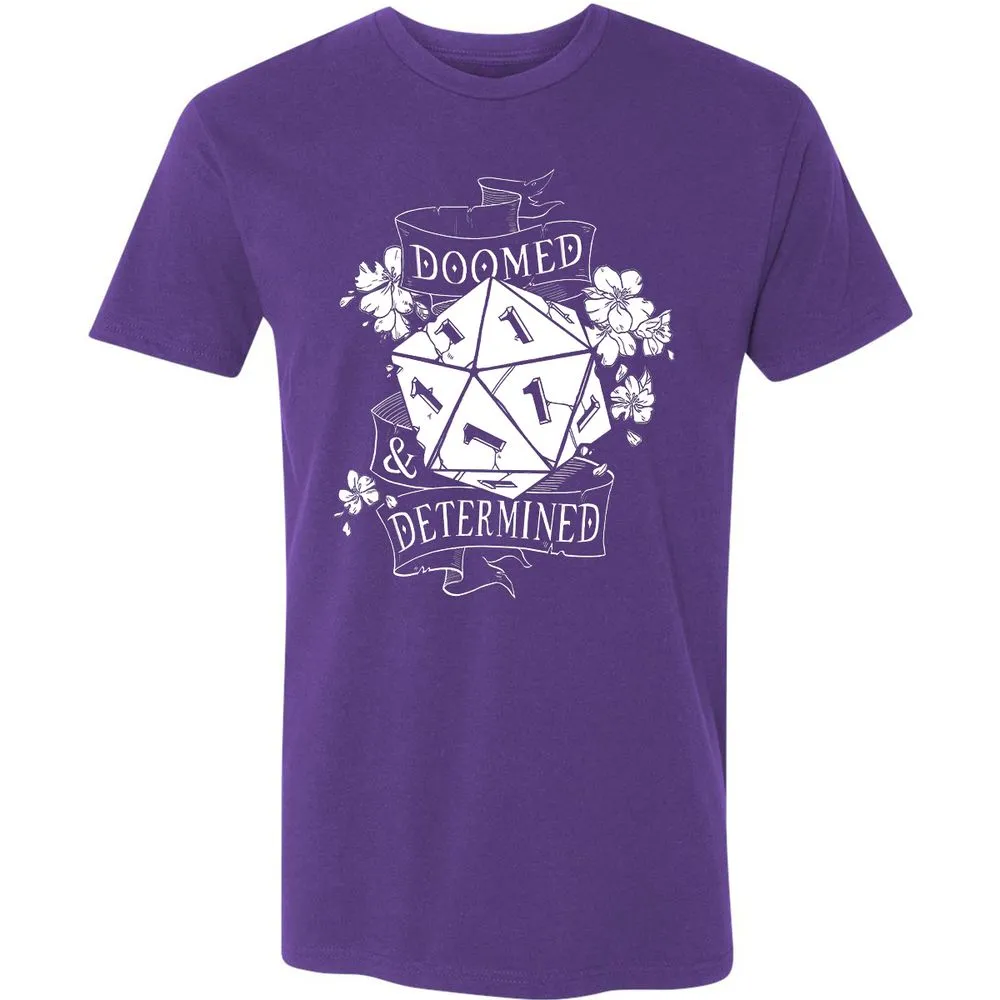 Doomed Determined Premium Unisex T-Shirt - Purple Rush - 7